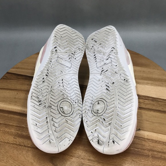 Puma Iconic Composite Toe Work Shoes Womens 8.5 Pink Lace up Low Top - Picture 7 of 8